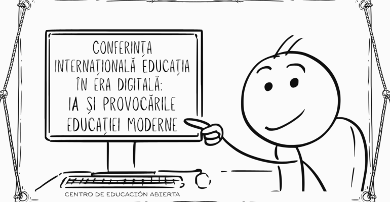 The Impact of Excessive Internet Use Presentation in Black White Cartoon Illustrative Style