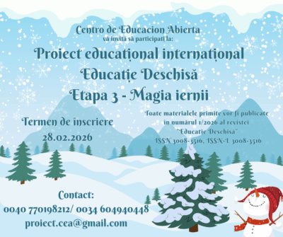 Blue White Illustrated Hello Winter A4 (Postare Facebook)