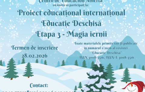 Blue White Illustrated Hello Winter A4 (Postare Facebook)