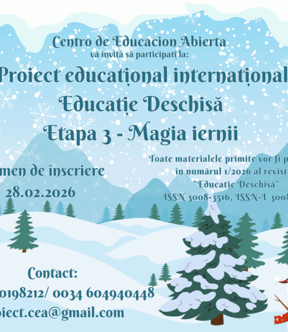 Blue White Illustrated Hello Winter A4 (Postare Facebook)